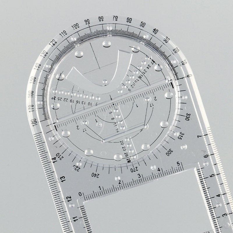 Fesara | Modern Geometric Pattern Straight Edge Ruler
