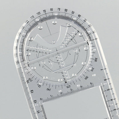 Fesara | Modern Geometric Pattern Straight Edge Ruler