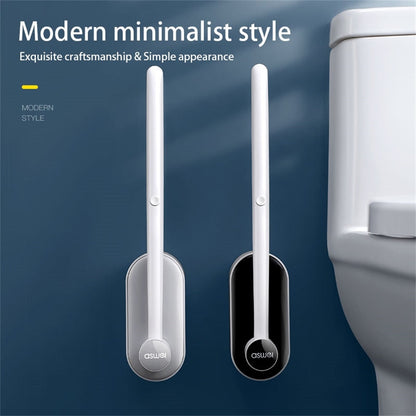 Extended Handle Bathroom Toilet Brush Set
