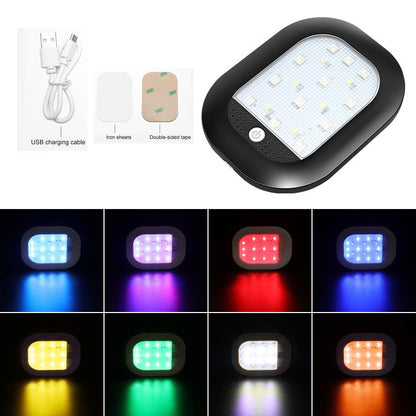 Colorful Car Interior RGB Roof Lamp Kit