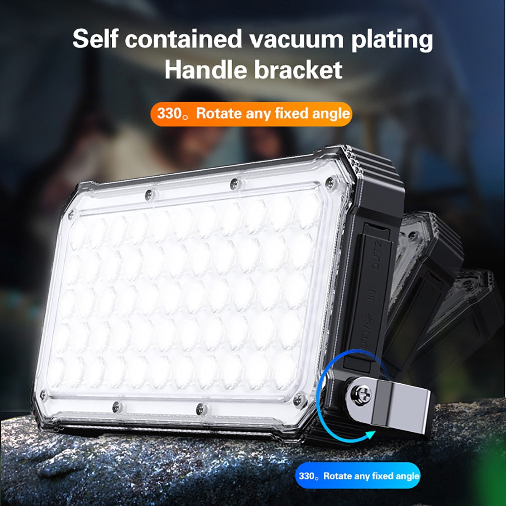 Portable Wireless LED Desk Lamp Power Bank Charger
