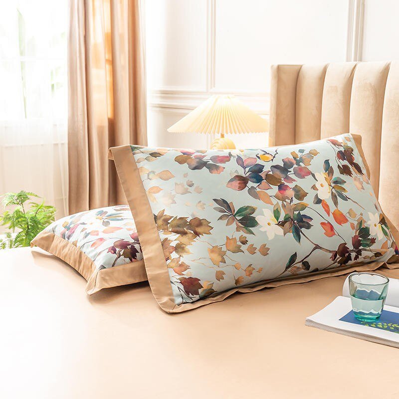 Soft Floral Cotton Bed Sheet Set