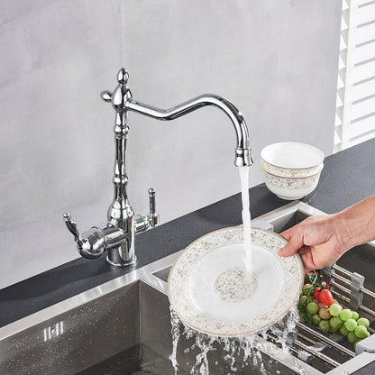 Classic Kitchen Faucet - Elegant Stylish Design