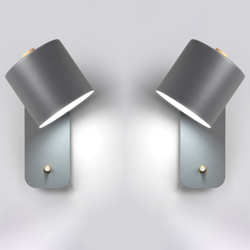 Stylish LED Indoor Wall Lamp with On/Off Switch