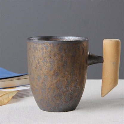 Vintage Style Ceramic Coffee Mug