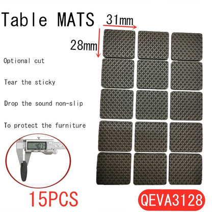 Fesara | Floor Protecting Anti Slip Chair Leg Pads