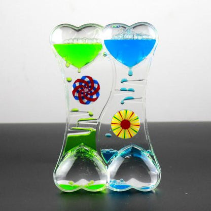 Romantic Double Heart Sand Timer