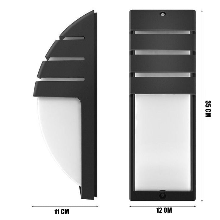 Motion Activated Weatherproof Outdoor LED Wall Lamp