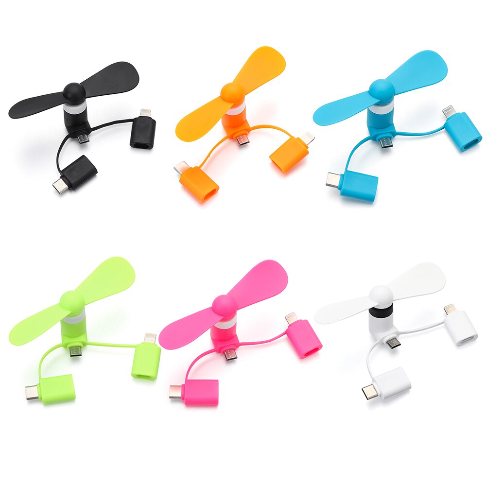 Compact Travel Phone Cooling Fan
