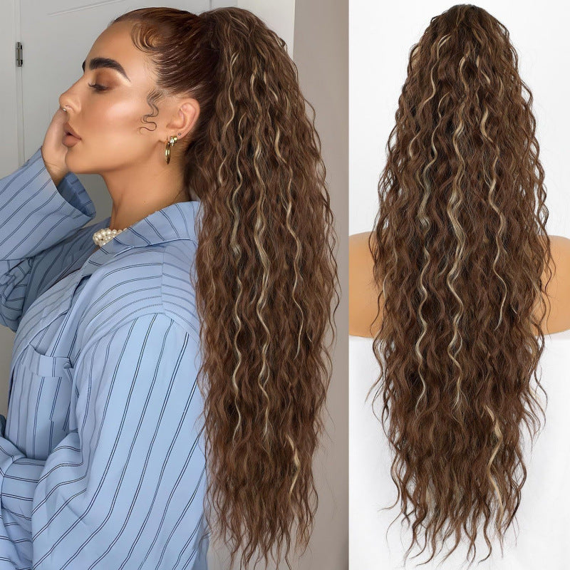 Natural Wave Ponytail Hair Wig