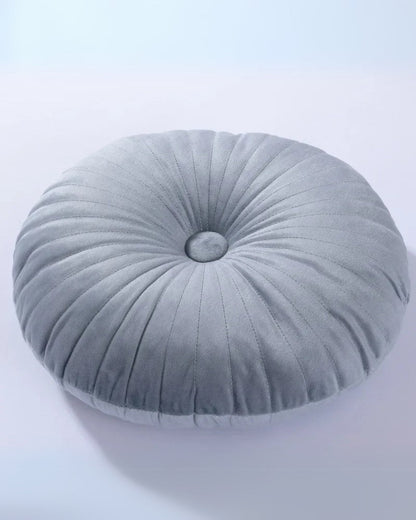 Stylish Round Pillow in Contemporary Style