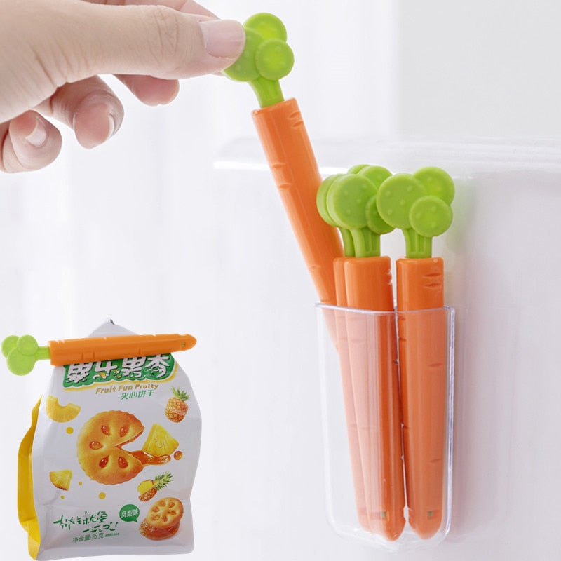 Fresh Food 5 Pack Sealing Vegetable Clips