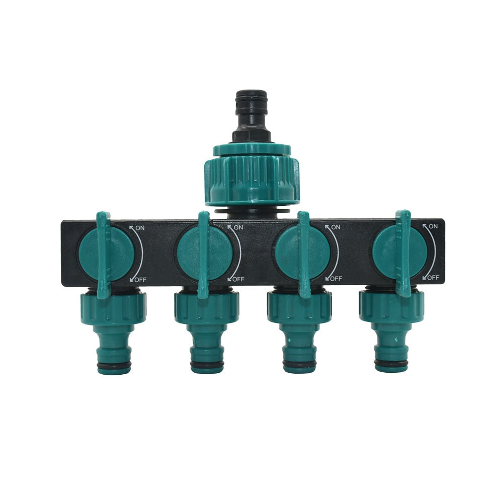 4-Way Outdoor Water Splitter Valve