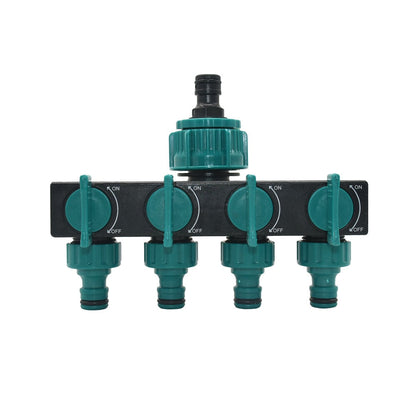 4-Way Outdoor Water Splitter Valve