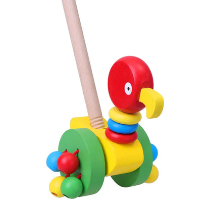 Fun Wooden Baby Walker
