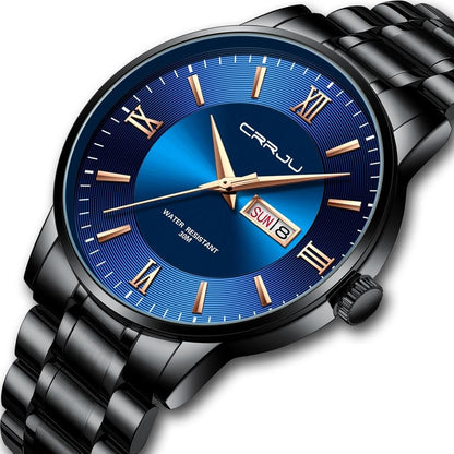 Premium Waterproof Quartz Chronograph Watch