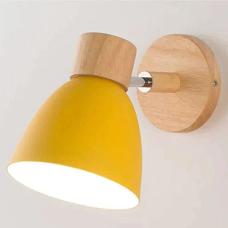 Classic Wood Wall Light - Rustic Home Lamp