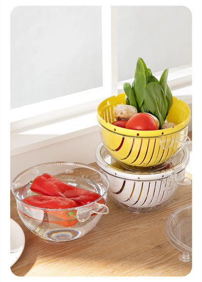 Easy Clean Double Tier Drain Basket