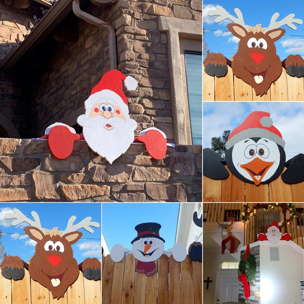 Fun Santa Claus Yard Christmas Decor
