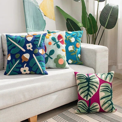 Floral Pattern Decor Cushions