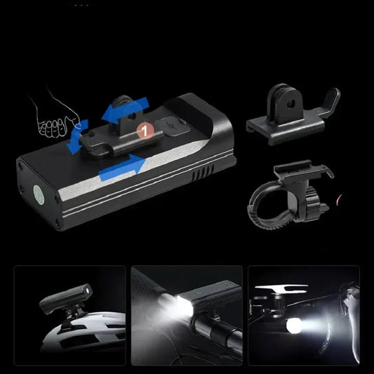 Bright 5000 Lumen USB Rechargeable Bicycle Light - Fesara