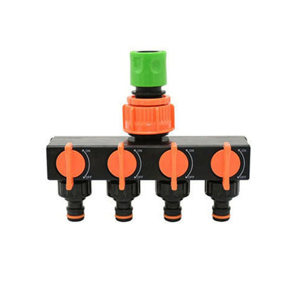 4-Way Outdoor Water Splitter Valve