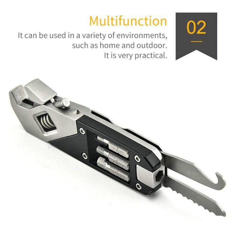 Premium Compact Stainless Steel Wrench Tool Kit