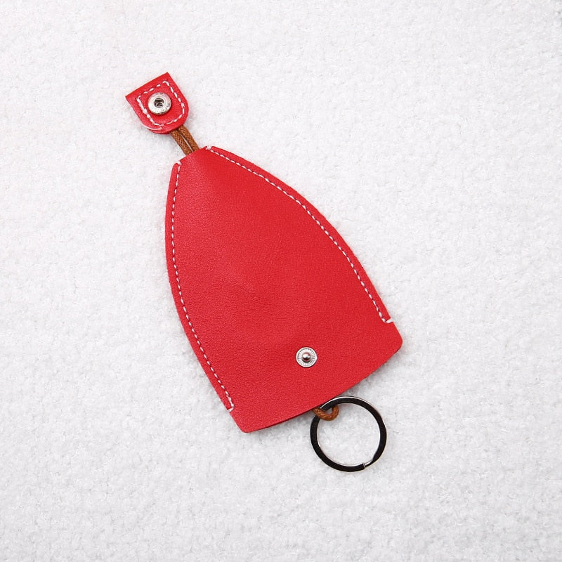 Colorful Fruit Pattern Keychain Holder