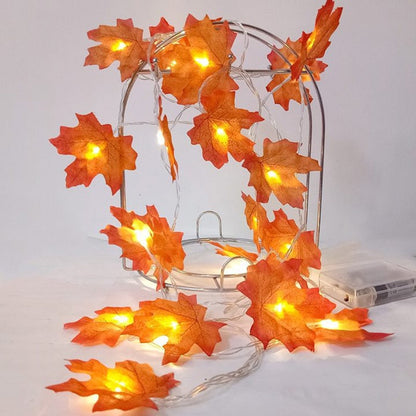 Colorful Fall String Lamp Set