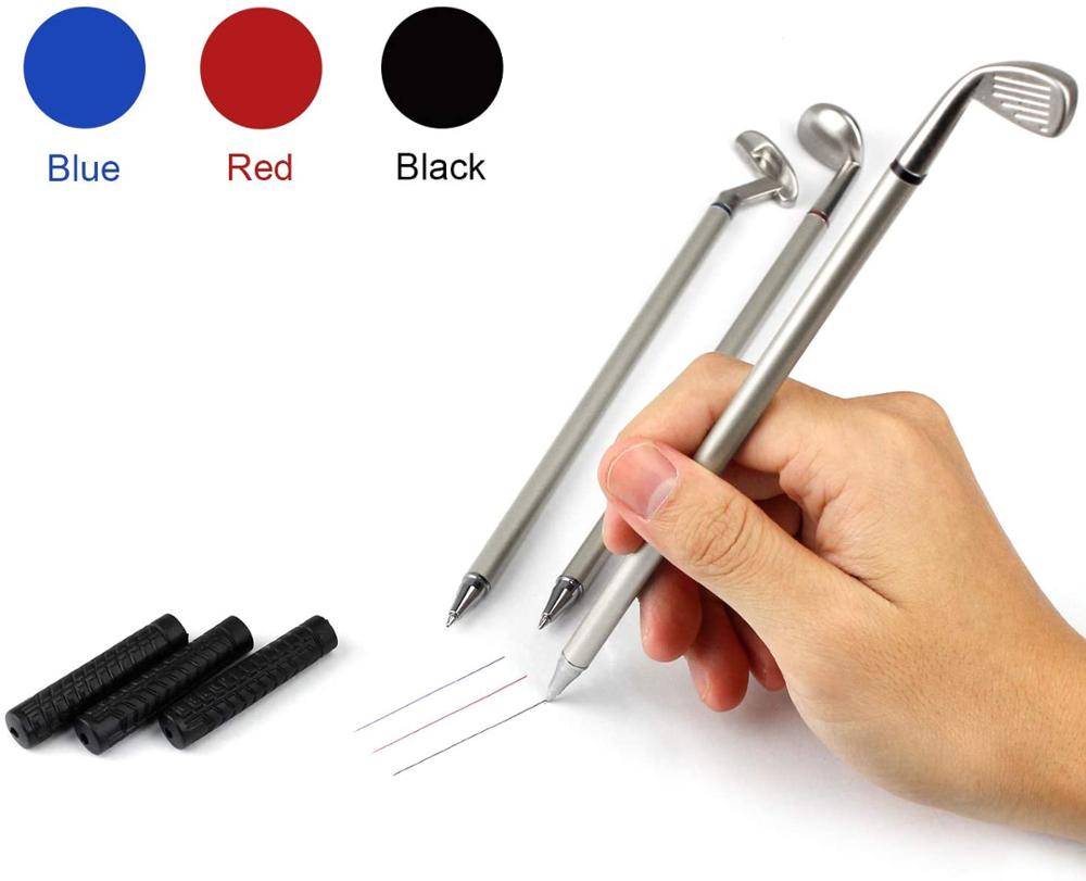 Compact Golf Theme Ballpoint Pen Gift Set