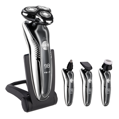 Waterproof Electric Shaver for Men with LCD Screen - Fesara