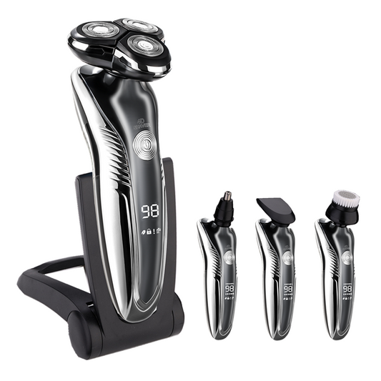 Waterproof Electric Shaver for Men with LCD Screen - Fesara