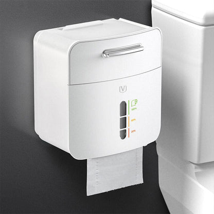 Space Saving Toilet Paper Holder Storage Rack
