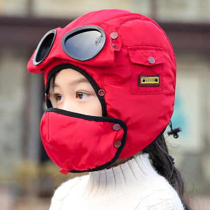Fesara | Classic Protective Pilot Goggles Hat