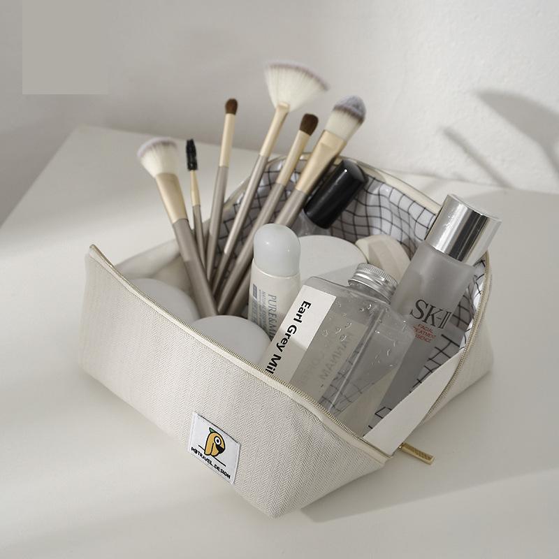 Large Spacious Travel Cosmetic Bag