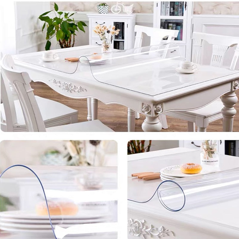 Clear Plastic Table Cover Protector
