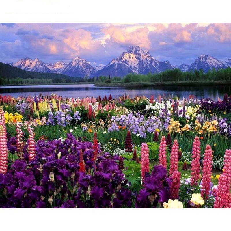 Beautiful Floral Art Painting Kit