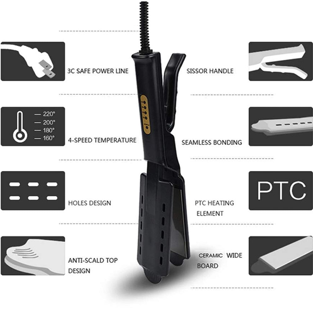 Professional Thermal Ceramic Flat Iron Hair Straightener