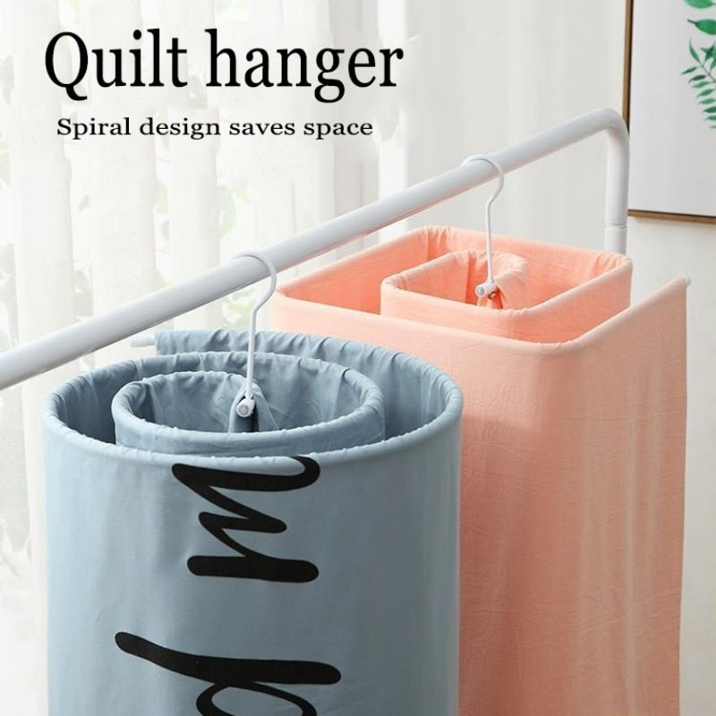 Compact Folding Spin Dryer Rack