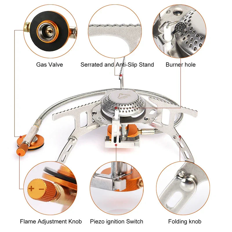 Portable Compact Gas Camping Stove