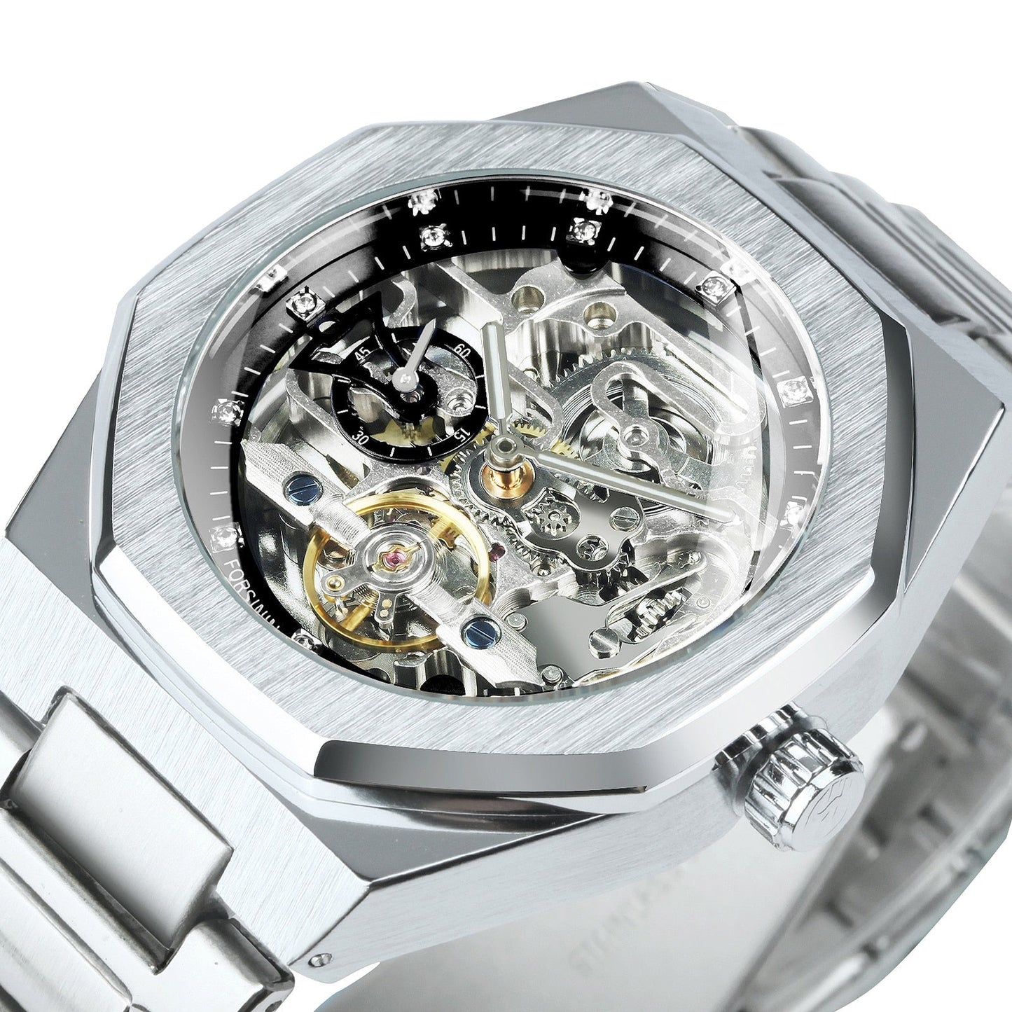 Luxury Skeleton Automatic Men's Watch
