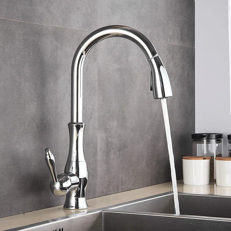 Luxury Brass Kitchen Faucet