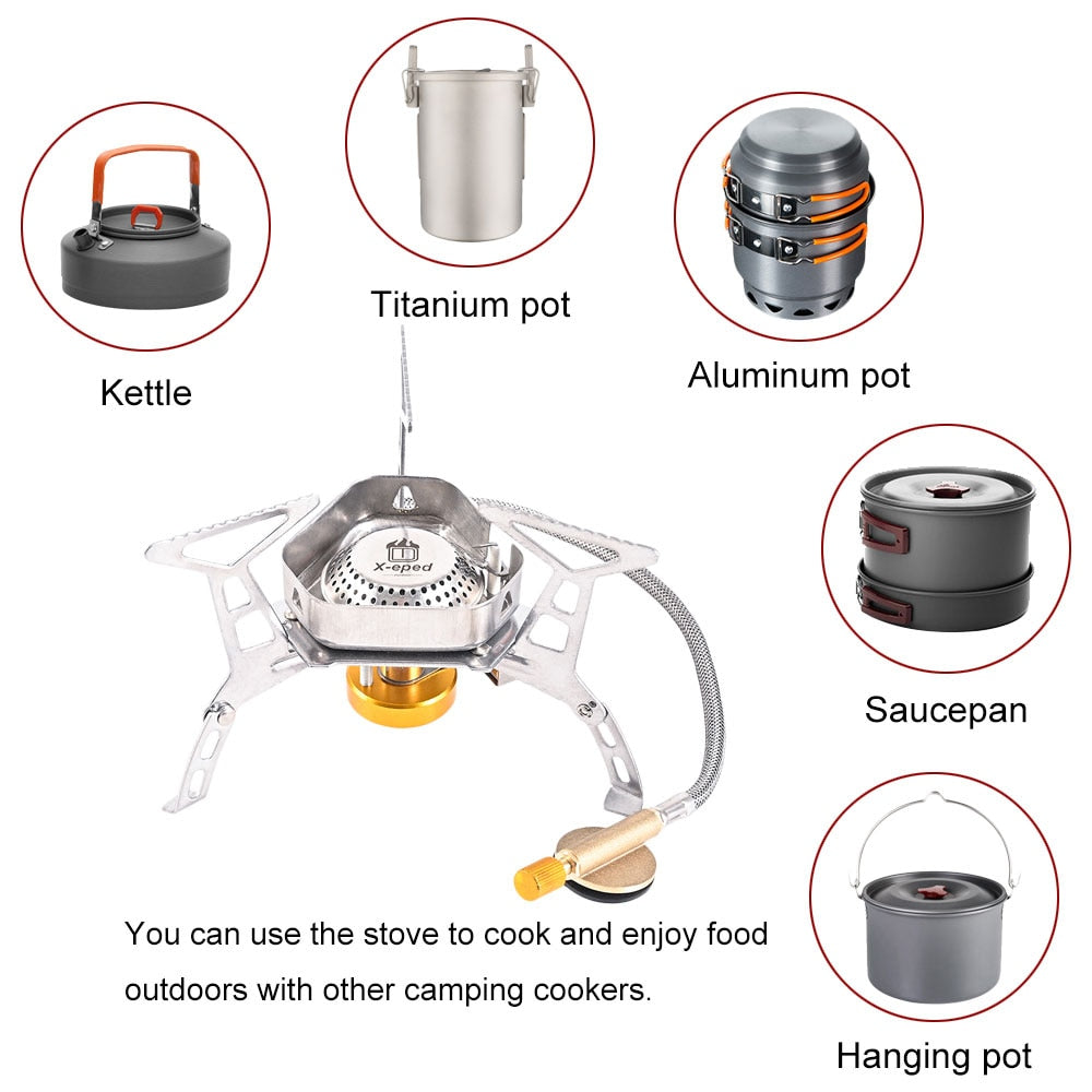 Portable Waterproof Camping Gas Cooker