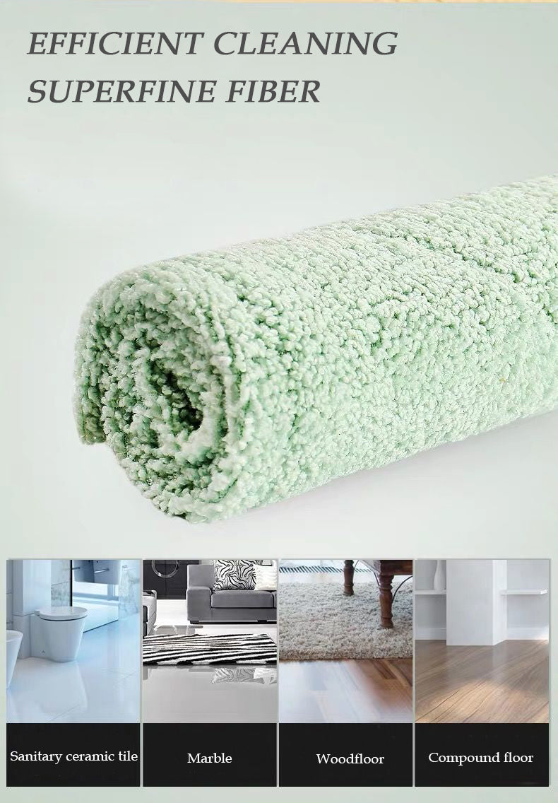 Extendable 360 Spin Flat Mop Cleaner