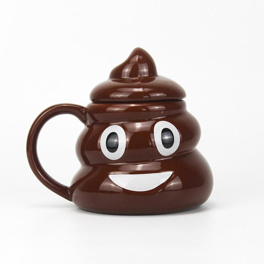 Funny Poop Emoji Coffee Mug - Fesara