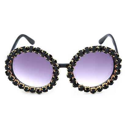 Big Round Fashion Designer Shades