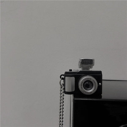 Retro Camera Pendant Torch Necklace