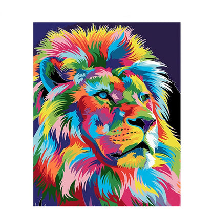 Colorful Animal Art Kit by Numbers