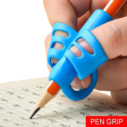 Colorful Kids Pencil Holder Finger Guide