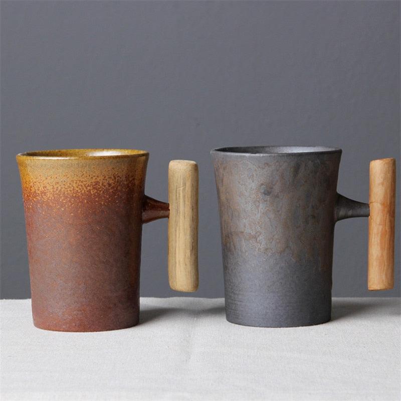 Vintage Style Ceramic Coffee Mug